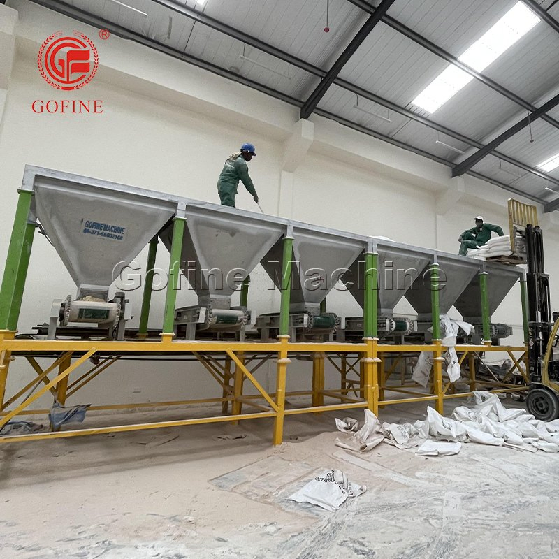 Linha de Produção de Processamento de Pellets de Fertilizante por Granulação em Tambor Rotativo
