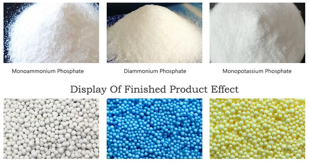 Equipamento de Fertilizante NPK Linha de Produção de Granulação de Pellets de Fertilizante NPK