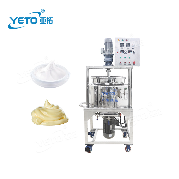 Misturador creme homogeneizador misturador detergente industrial agitador de depósito Aquecimento eléctrico Equipamento de tanques de mistura química