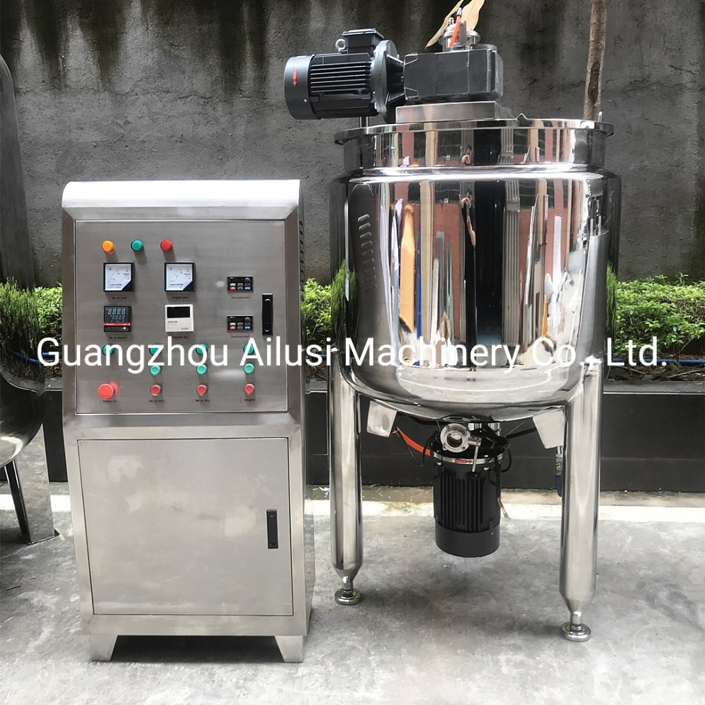 Misturador Industrial de Alimentos Ailusi Tanque de Mistura Reator Químico Linha de Produção de Sabão em Pó Equipamento de Fabricação