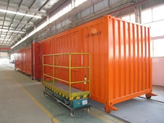 Caixa do recipiente