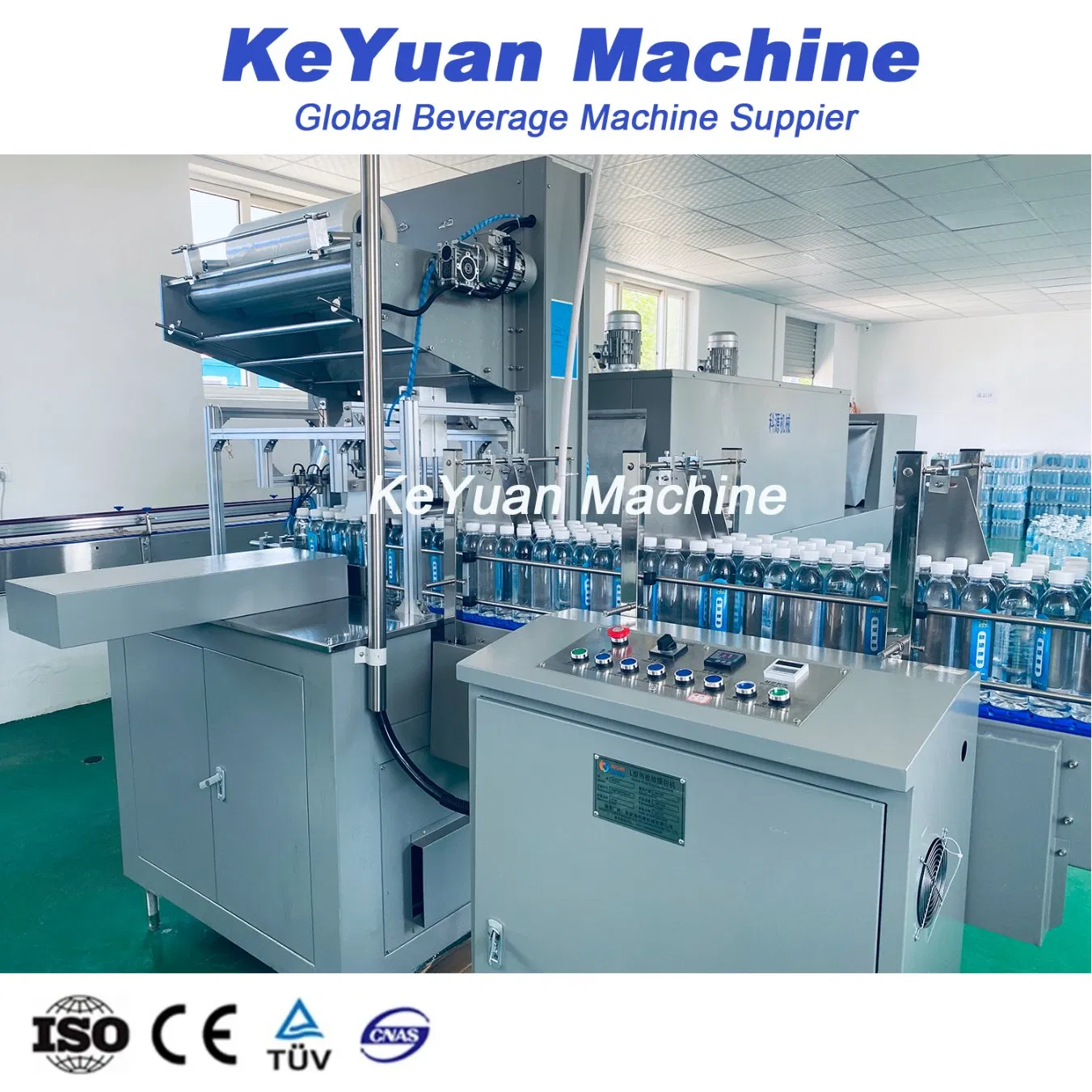 Máquina de Embalagem com Seladora L Tipo Automática Total para Encolhimento de Mangas, Máquina de Embalagem em Fluxo, Filme Plástico PVC/PE, Seladora Térmica Lateral