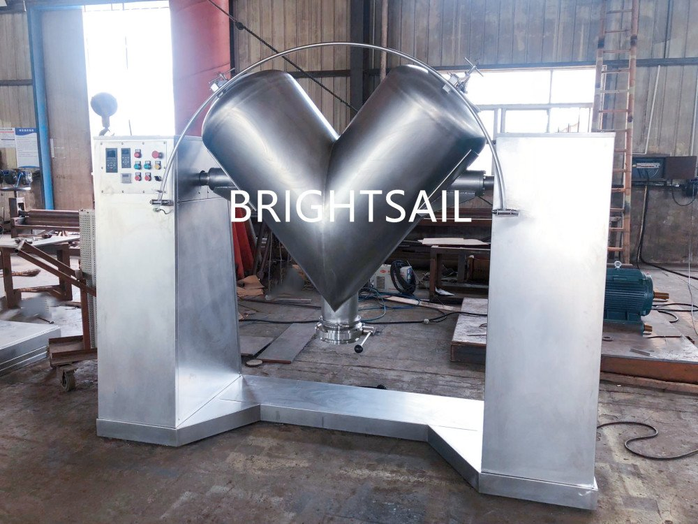 Misturador V de Aço Inoxidável Brightsail Misturador Industrial Equipamento de Mistura de Alimentos