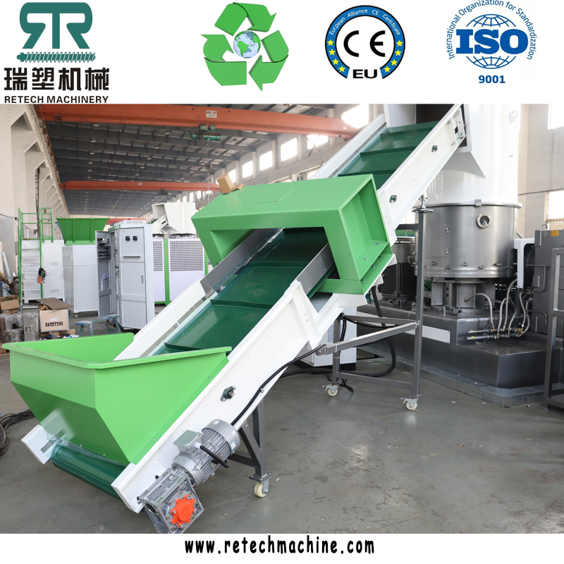 Máquina de Reciclagem de Filme Plástico para Embalagem Agrícola LDPE LLDPE HDPE em Promoção, Linha de Pelletização para Filme PP PE com Extrusora de Desgaseificação