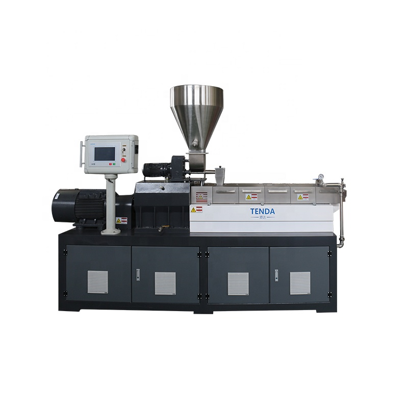 Preço da Máquina de Plástico do Laboratório de Extrusora de Parafuso Duplo / Linha de Granulação de Plástico