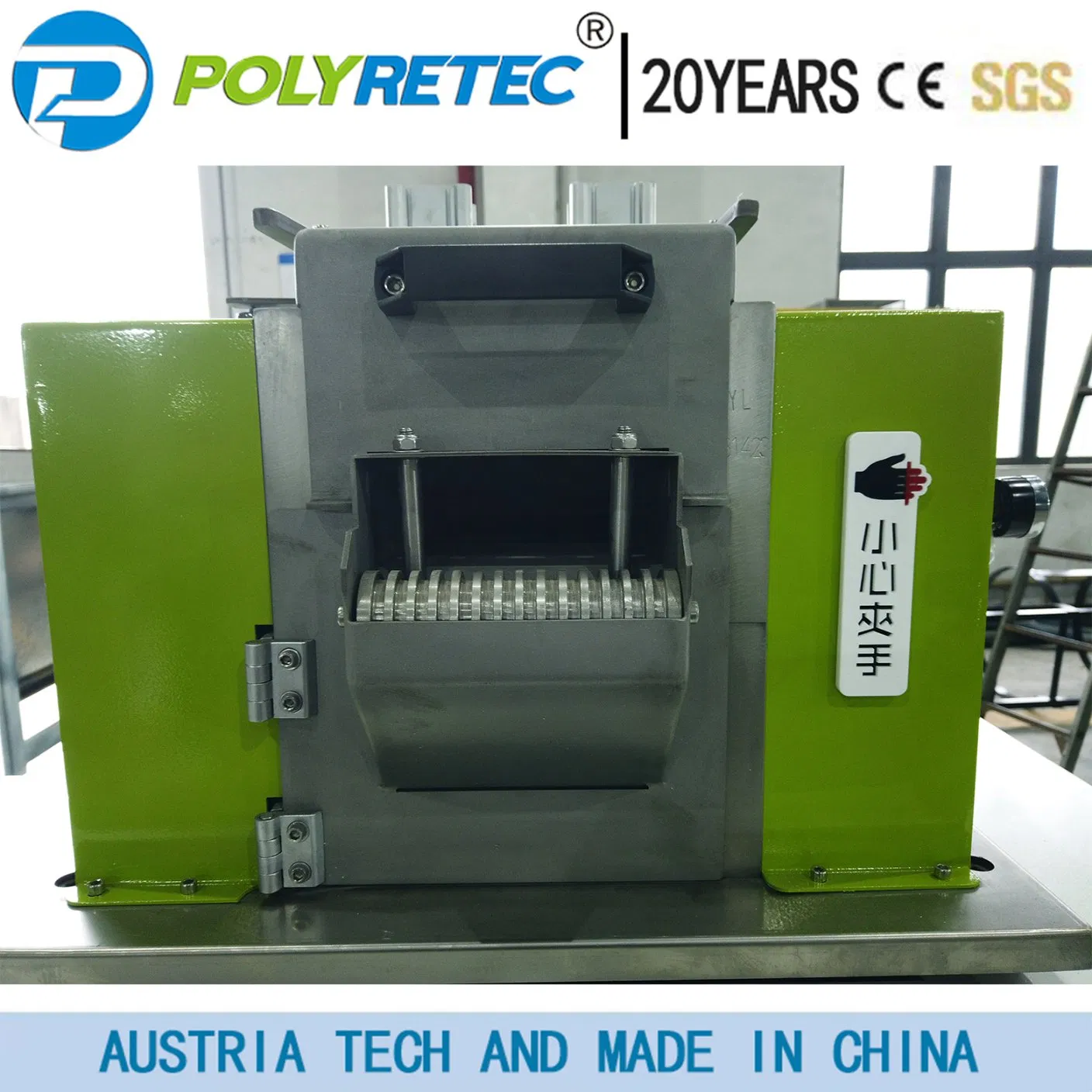 Linha de Granulação por Anel de Água de Grau Industrial para Processamento de Folhas de Plástico Rígido HDPE LDPE PP PE