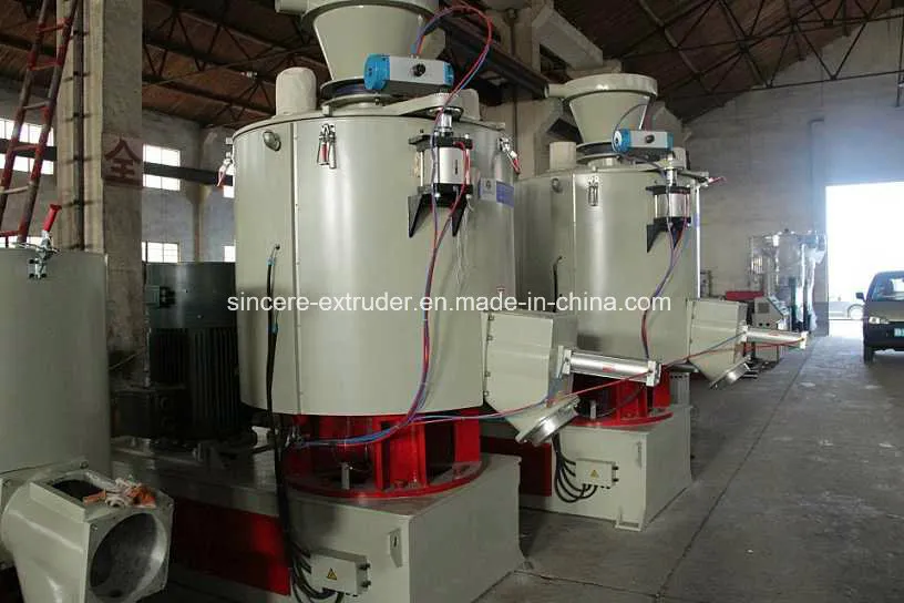 Máquina de reciclagem de resíduos plásticos de tubos, filmes, perfis e chapas de PE/PP/PVC/WPC e linha de granulação de masterbatch de enchimento