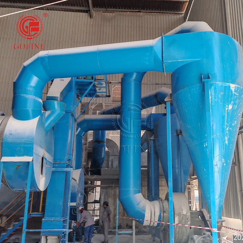 Linha de Produção de Fertilizante Composto NPK 15-15-15 com Processamento de Granulação