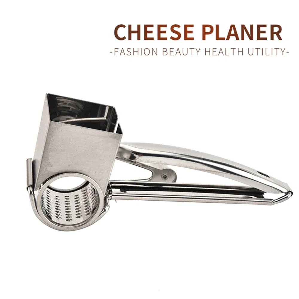 Cuchillas de afeitar Giratorio de Acero Inoxidable rallador de queso, las piezas extraíbles para una rápida limpieza ligero y versátil, útiles de cocina Wbb10140