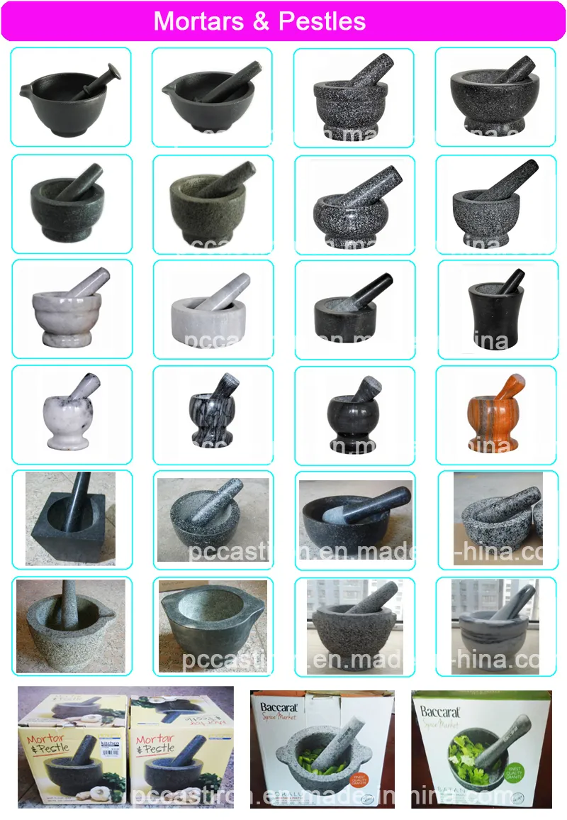 Colección de morteros