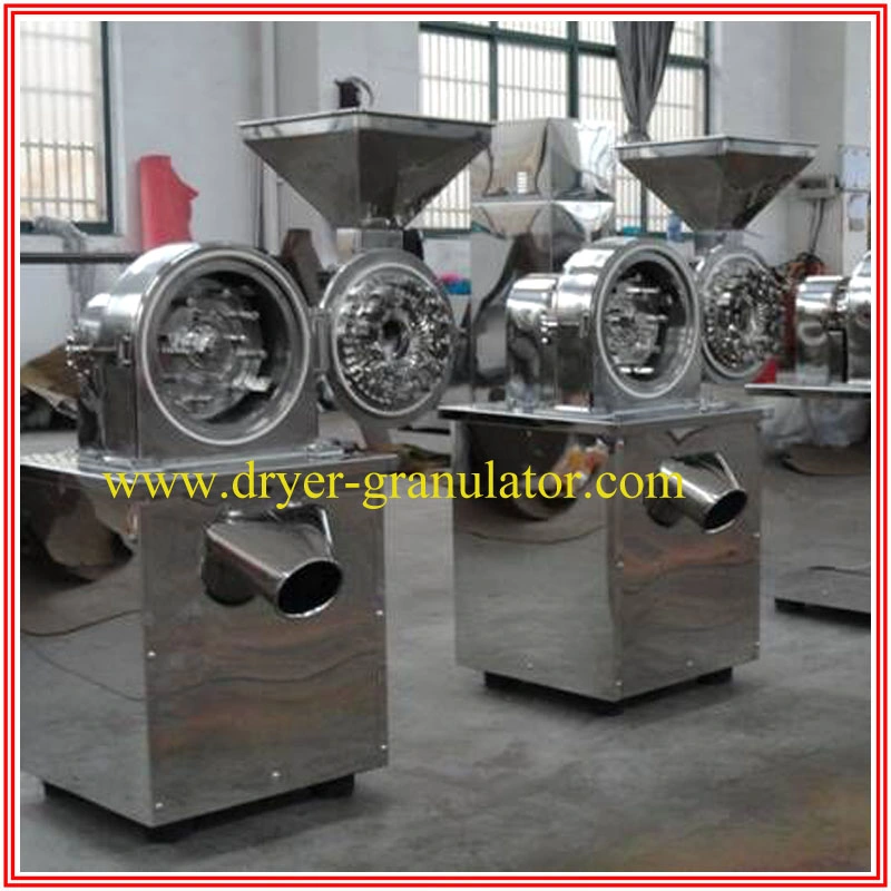 Molino de acero inoxidable de grado alimentario GMP para pimienta negra, azúcar glas, especias, sal, productos químicos, medicina, hierbas, cereales, resina, herbicida