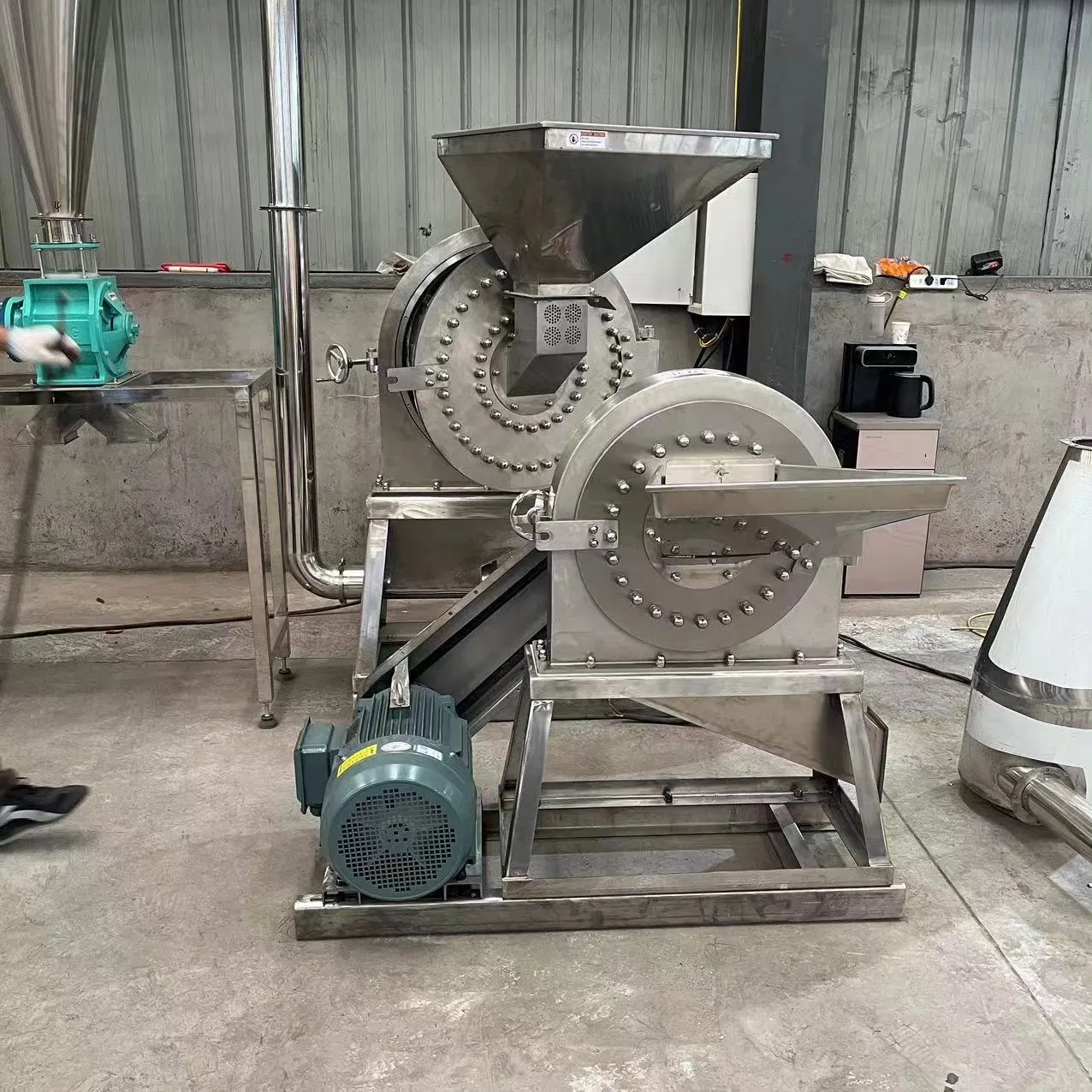 Molino de alimentos multifuncional tipo garra, equipo de molienda de alta capacidad para granos, piensos y verduras secas, molino de cúrcuma, molino de especias