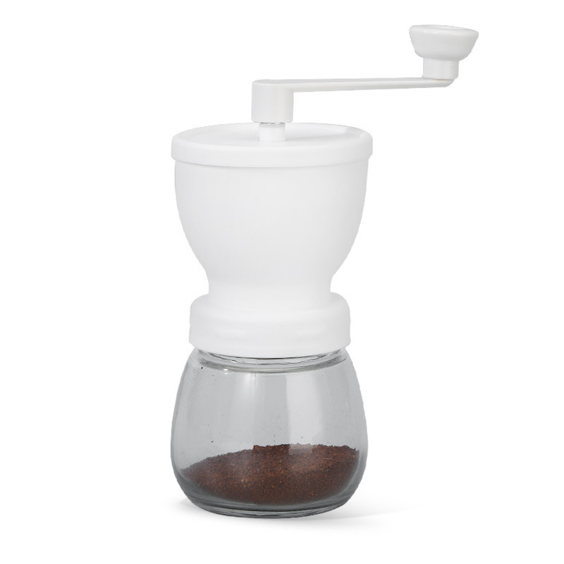 Molino de café manual portátil con manivela para espresso, prensa francesa y vertido