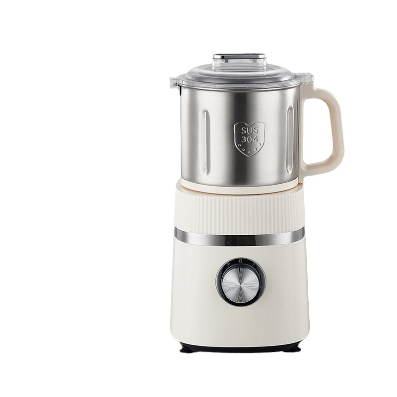 Máquina de molienda de alimentos portátil compacta de acero inoxidable para especias y frijoles