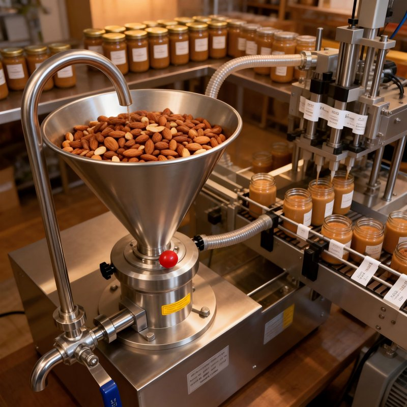 Máquina de Mantequilla de Nueces, Máquina de Molienda de Cacahuate, Pequeño Molino de Mayonesa
