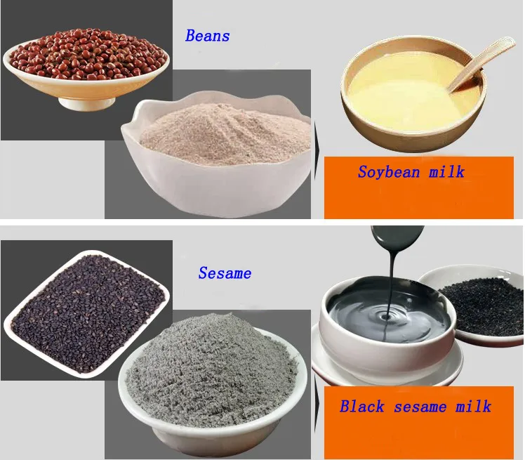 Molino multifuncional para granos de café, especias, cacao, sésamo, arroz y harina