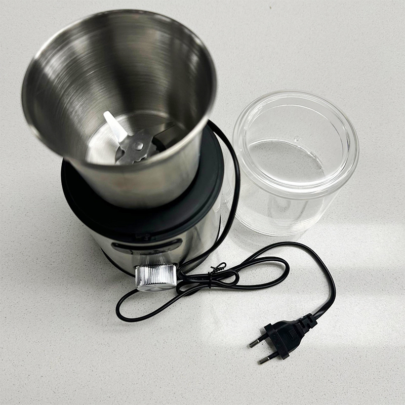 Máquina de molinillo de café pequeño para el hogar, multi funcional, eléctrica, para granos de café y especias, molino de polvo para cocina