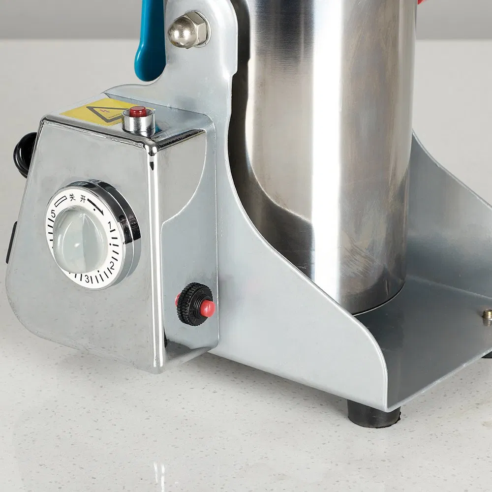 Molino de Grano Eléctrico Comercial de Alta Velocidad, Molinillo de Acero Inoxidable para Especias, Hierbas, Arroz y Maíz