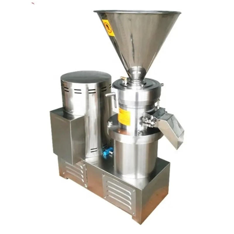 Máquina para hacer pasta de fruta de cacao tipo dividido, molino de colloide para mantequilla de maní y nueces