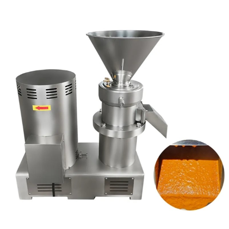 Máquina para hacer pasta de fruta de cacao tipo dividido, molino de colloide para mantequilla de maní y nueces