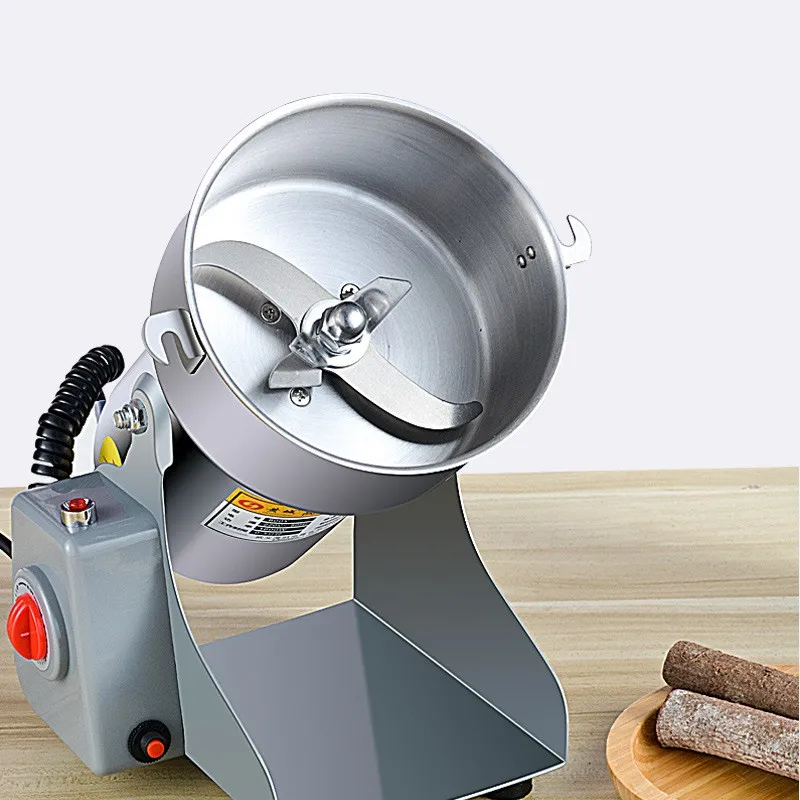 Máquina de Molienda de Acero Inoxidable Multifuncional para Granos de Trigo, Especias y Molido de Alimentos en Polvo