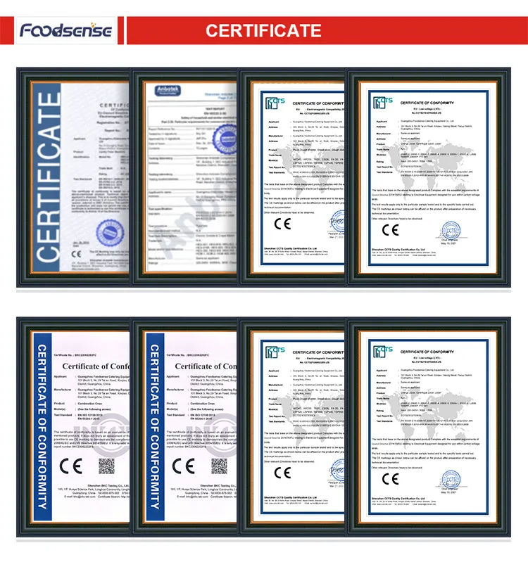 Certificaciones del producto