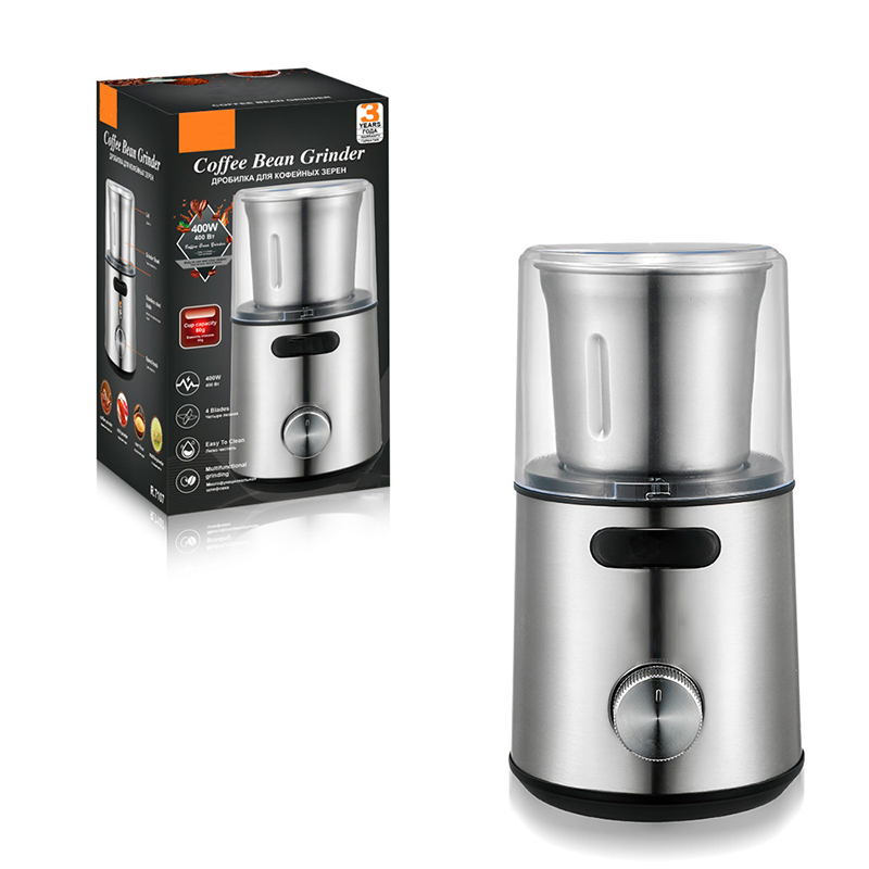 Máquina de molinillo de café pequeño para el hogar, multi funcional, eléctrica, para granos de café y especias, molino de polvo para cocina