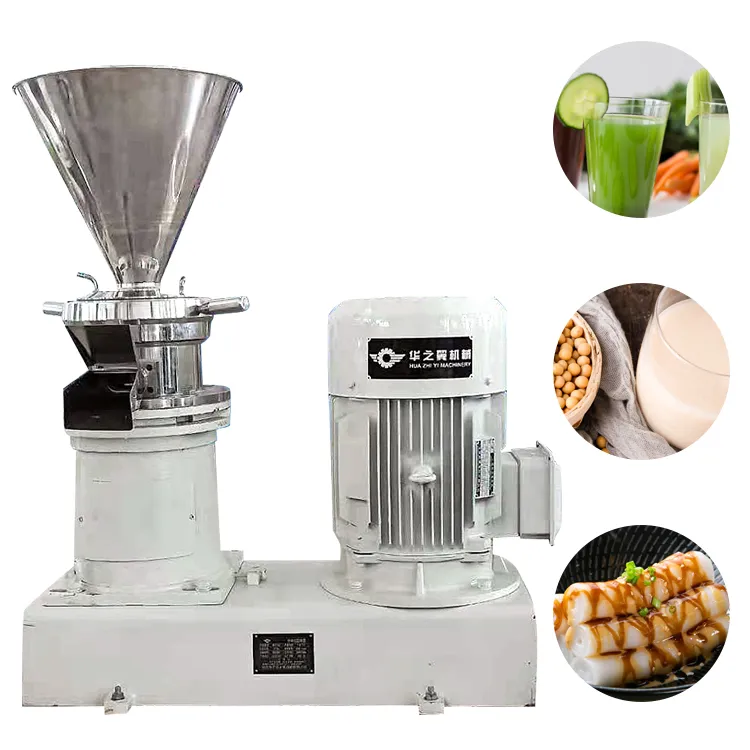 Máquina para hacer tahini, leche de nuez, mantequilla de maní, molino de coloides