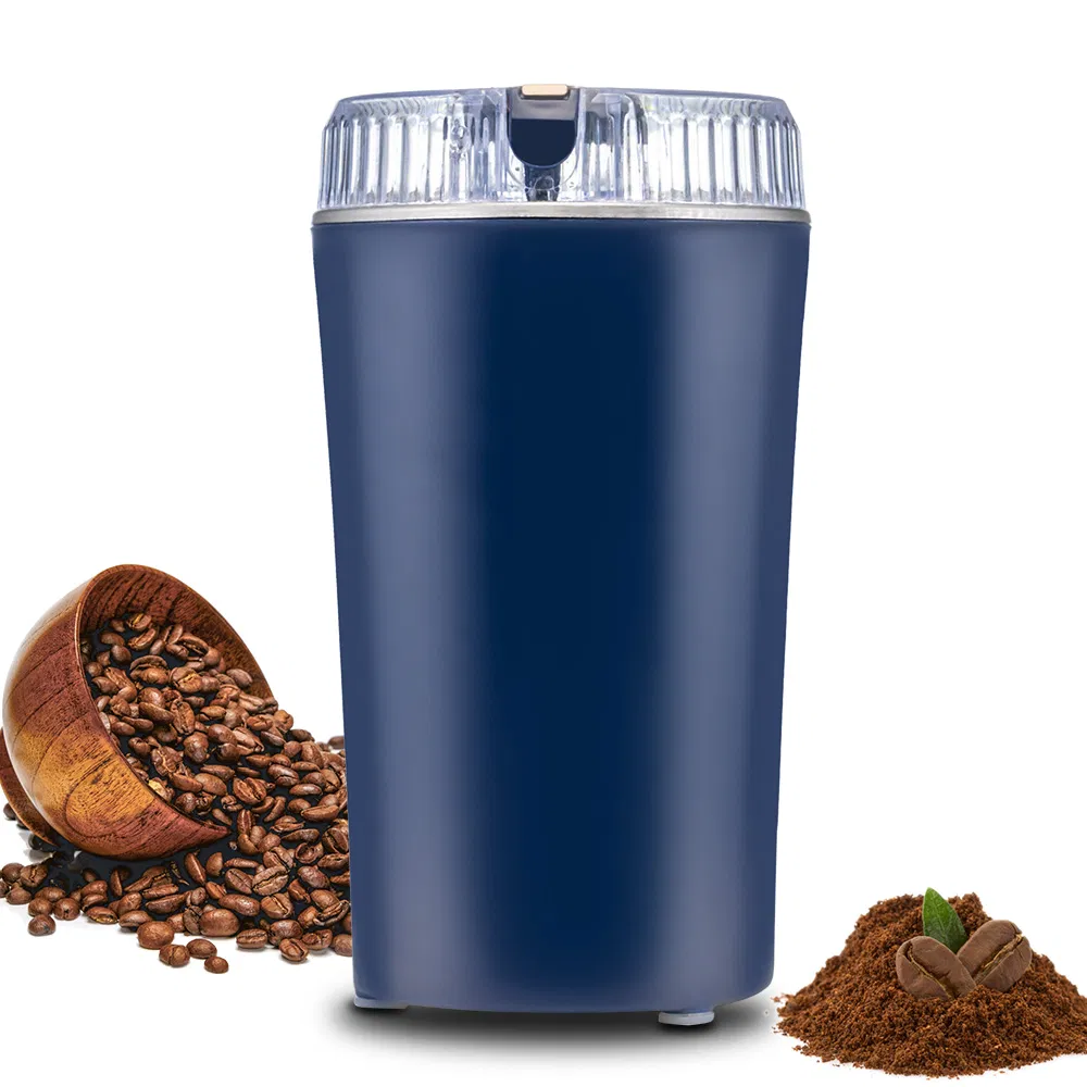 Máquina Mini Molinillo de Acero para Cocina 150g Molinillos Eléctricos de Café para Espresso, Especias y Granos