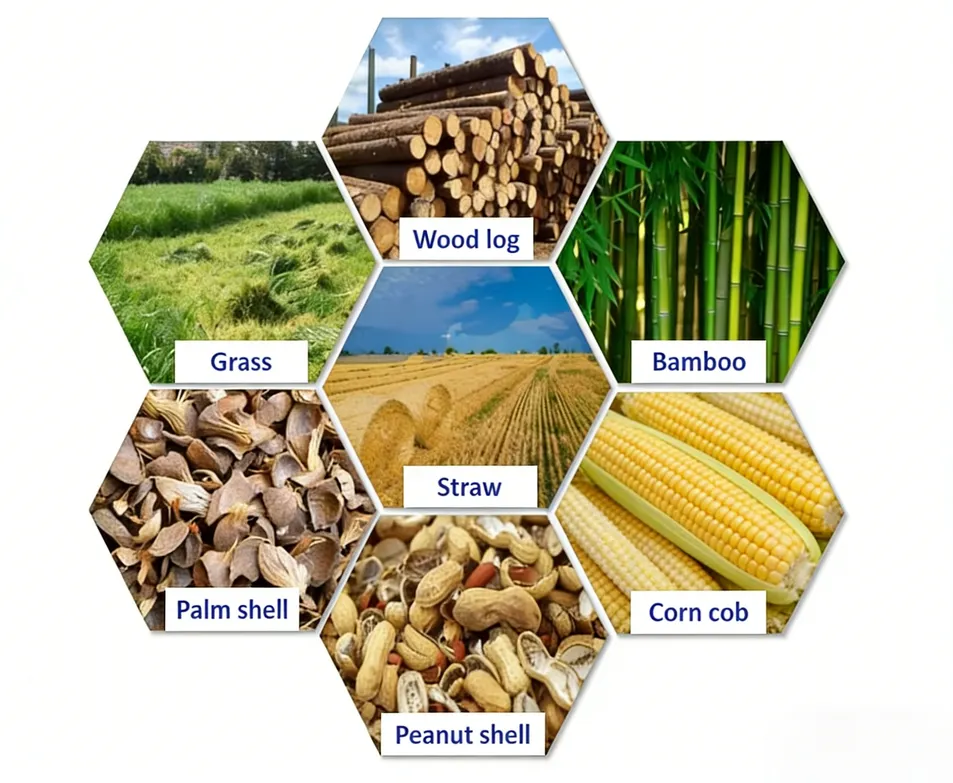Molino de martillos de alta eficiencia trituradora de madera para paja, ramas de madera, virutas, palets, grano de alimentación CE