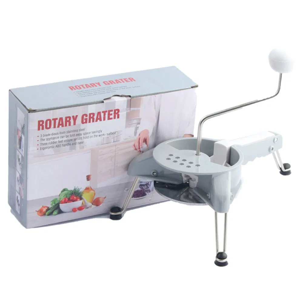 Rallador de Acero Inoxidable con 3 Cuchillas Rotativas Wbb27544