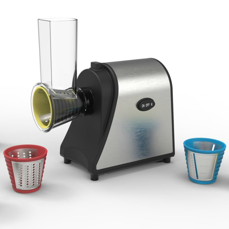 Electrodoméstico de cocina ayudante eléctrico para hacer ensaladas, cortador de verduras, rallador de queso, triturador de frutas, rallador de zanahorias, rebanador