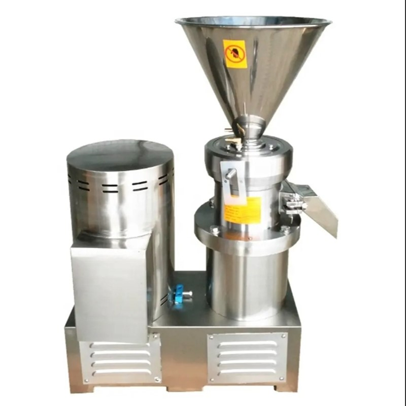 Máquina para hacer pasta de fruta de cacao tipo dividido, molino de colloide para mantequilla de maní y nueces