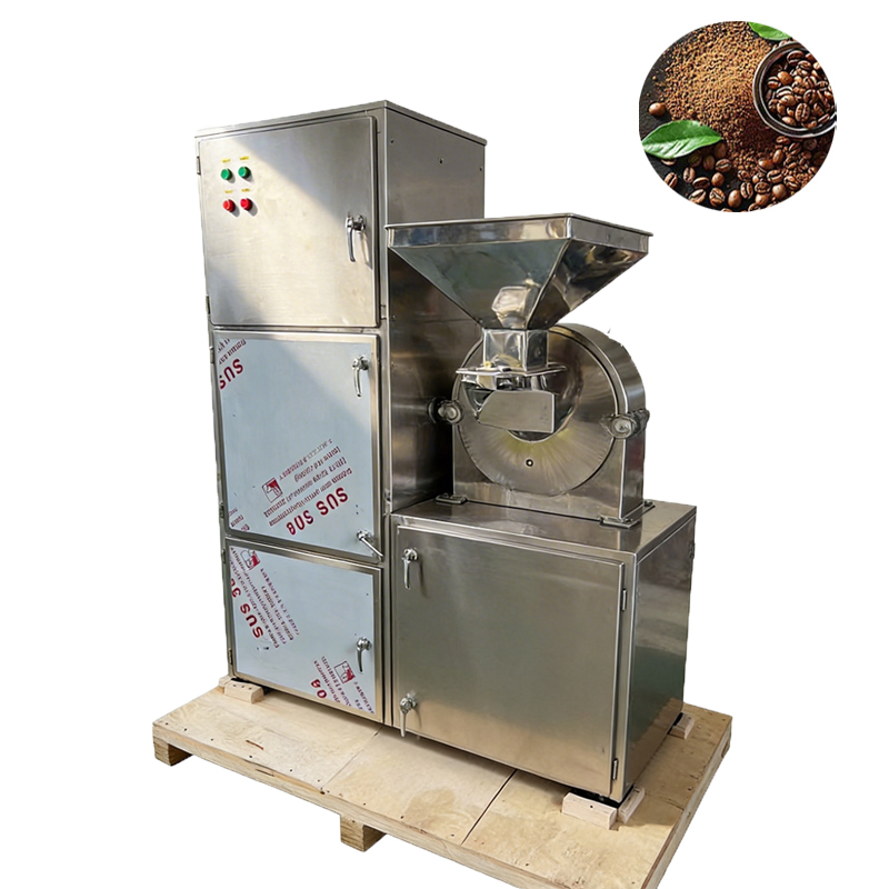 Máquina de molienda de polvo de alimentos multifuncional, molino de acero inoxidable para granos, especias, frijoles, azúcar y sal