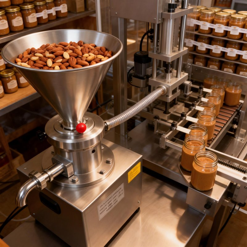 Máquina de Mantequilla de Nueces, Máquina de Molienda de Cacahuate, Pequeño Molino de Mayonesa