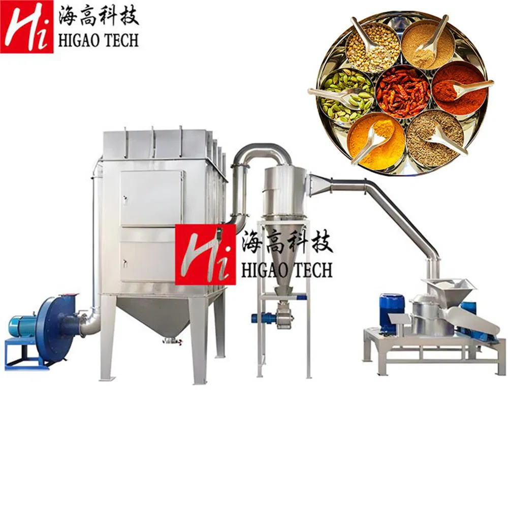 Molino de especias de acero inoxidable multifuncional 200 Capacidad de malla 200kg