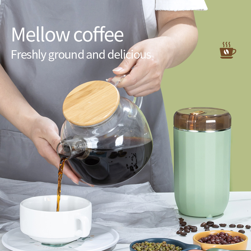 Molino compacto eléctrico de café y especias para uso doméstico