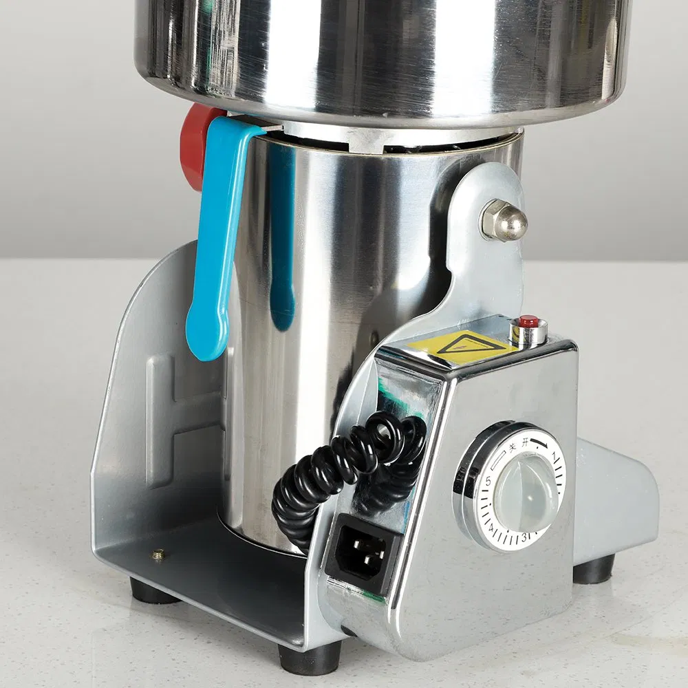 Molino de Grano Eléctrico Comercial de Alta Velocidad, Molinillo de Acero Inoxidable para Especias, Hierbas, Arroz y Maíz