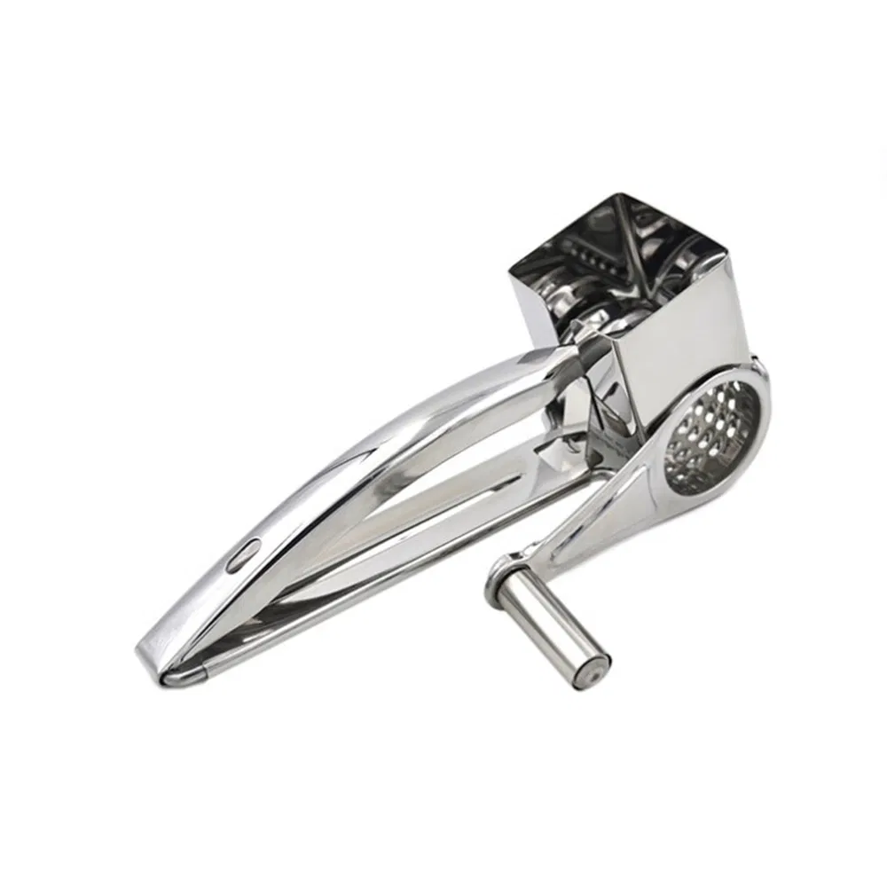 Cuchillas de afeitar Giratorio de Acero Inoxidable rallador de queso, las piezas extraíbles para una rápida limpieza ligero y versátil, útiles de cocina Wbb10140