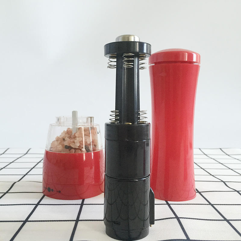Herramientas de cocina calientes molinillo de hierbas y especias a batería molinillo eléctrico personalizado de pimienta y sal