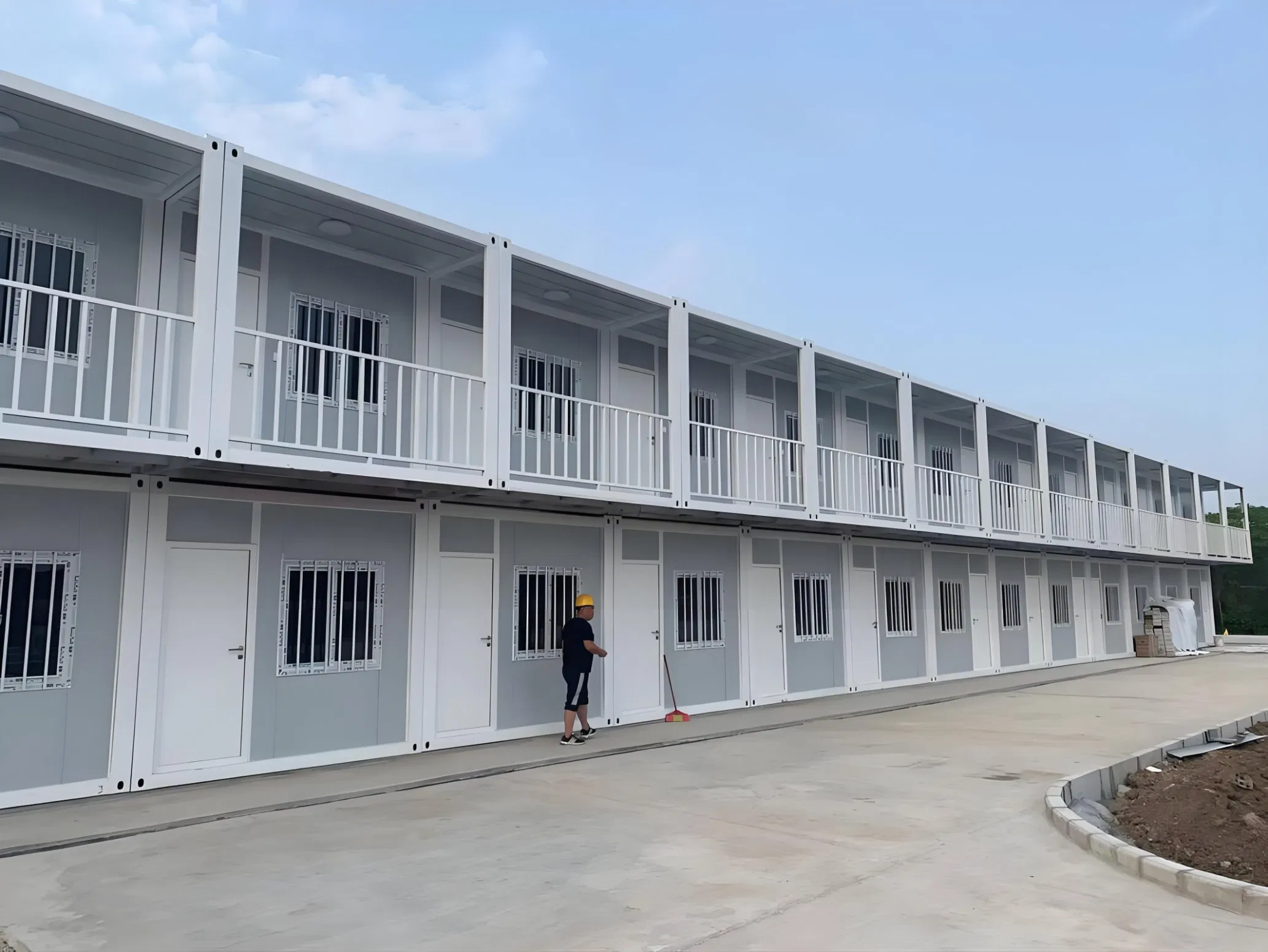 5cm 50mm Wall Panel Office Building Portable Movable Mobile Shipping Container Office House