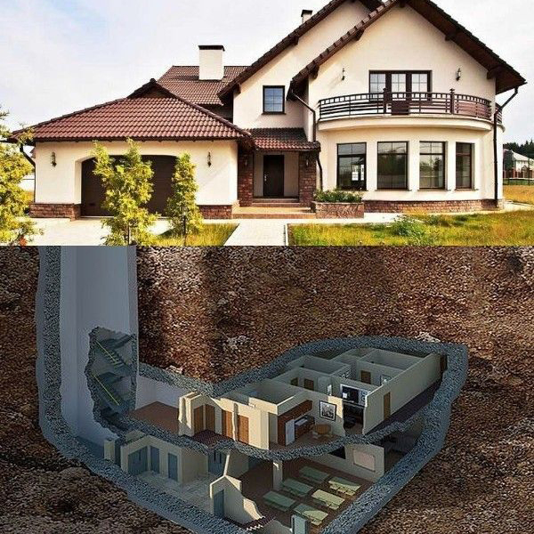 Builds Reinforced Bomb Shelter in Backyard China Source Factory