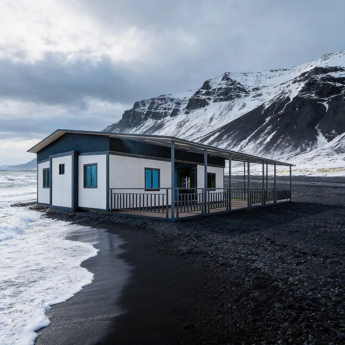 Mobile Expandable Container Home for Resort &amp; Construction Site