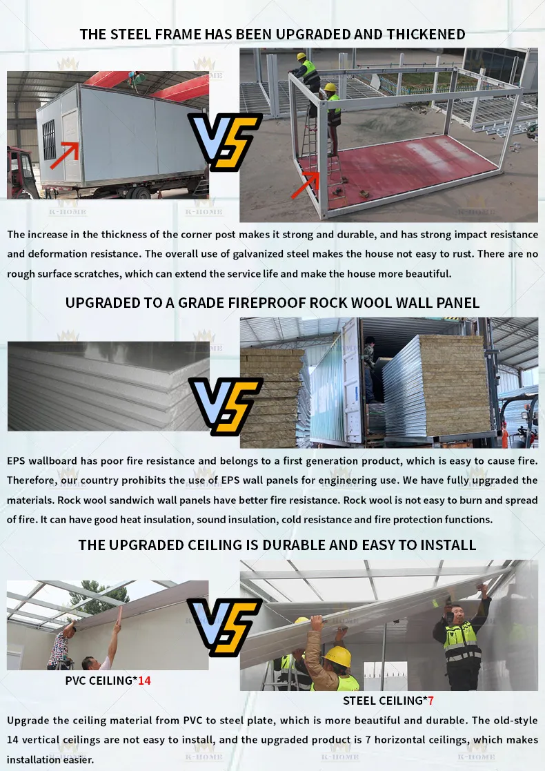 Expandable Container House Price Portable Mining Site Building