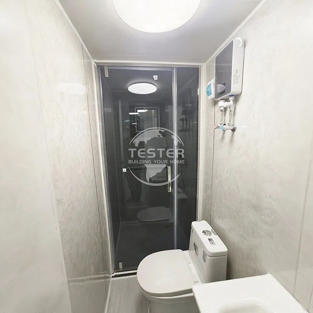 Soundproof Galvanized 30FT Modular Mobile Steel Frame Container Home for Office Facility Sites