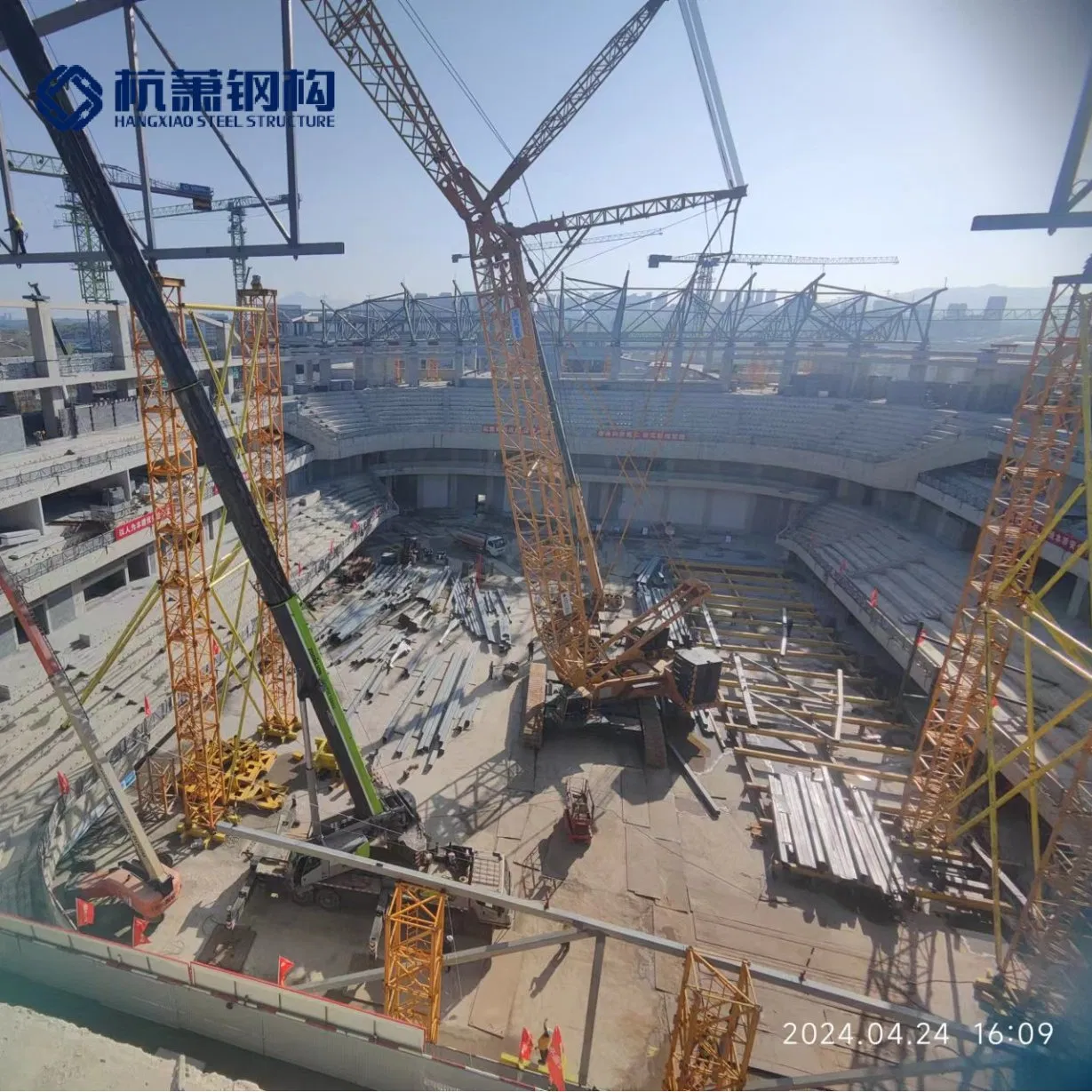 Modular Steel Office Building with Container House and Fabricated Walls