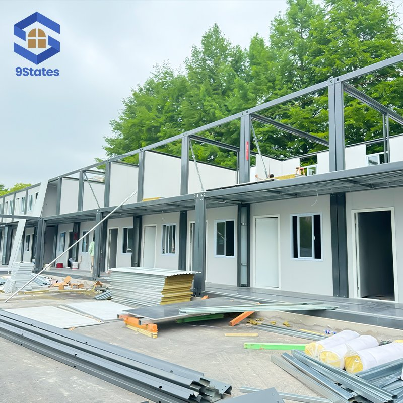 Low-Cost Prefabricated Construction Economic Modular Building for Small-Scale Projects
