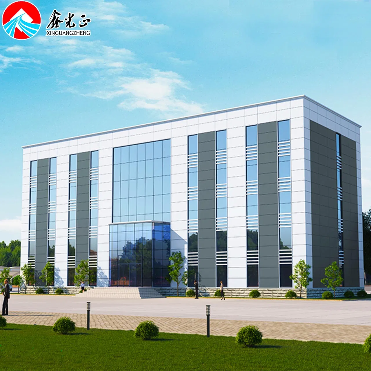 Modular Steel Multi-Storey Prefabricated Apartment House Building (SS-16130)