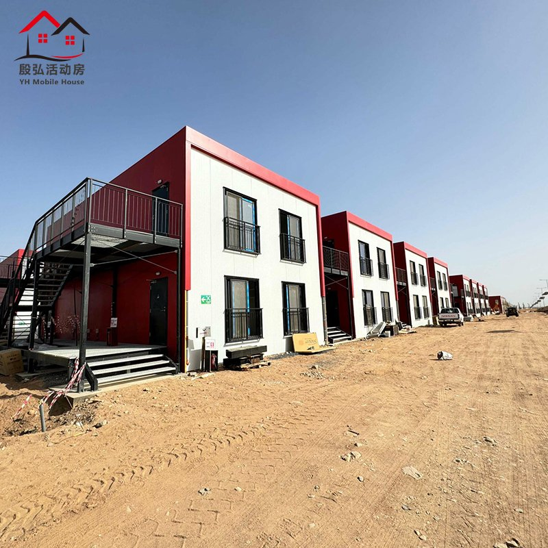 Hot Selling 20 Foot Sea Freight Detachable Steel Z-Shaped Container Modular Residential Building