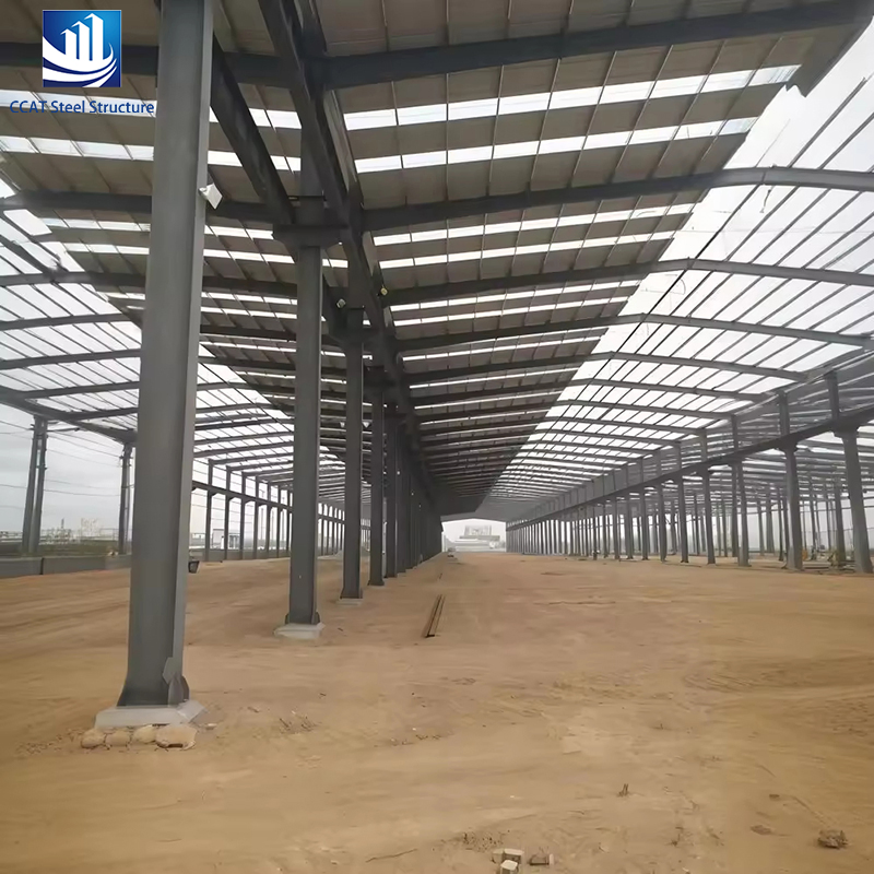 Factory-Ccat Metal-Space Frame-Steel Structure Building Prefab Warehouse Commercial Prefabricated Steel Structures Building